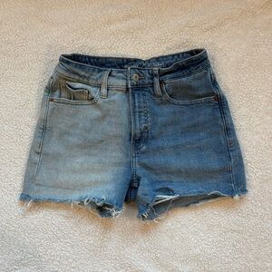 Old Navy Two-Toned Blue Jean Shorts